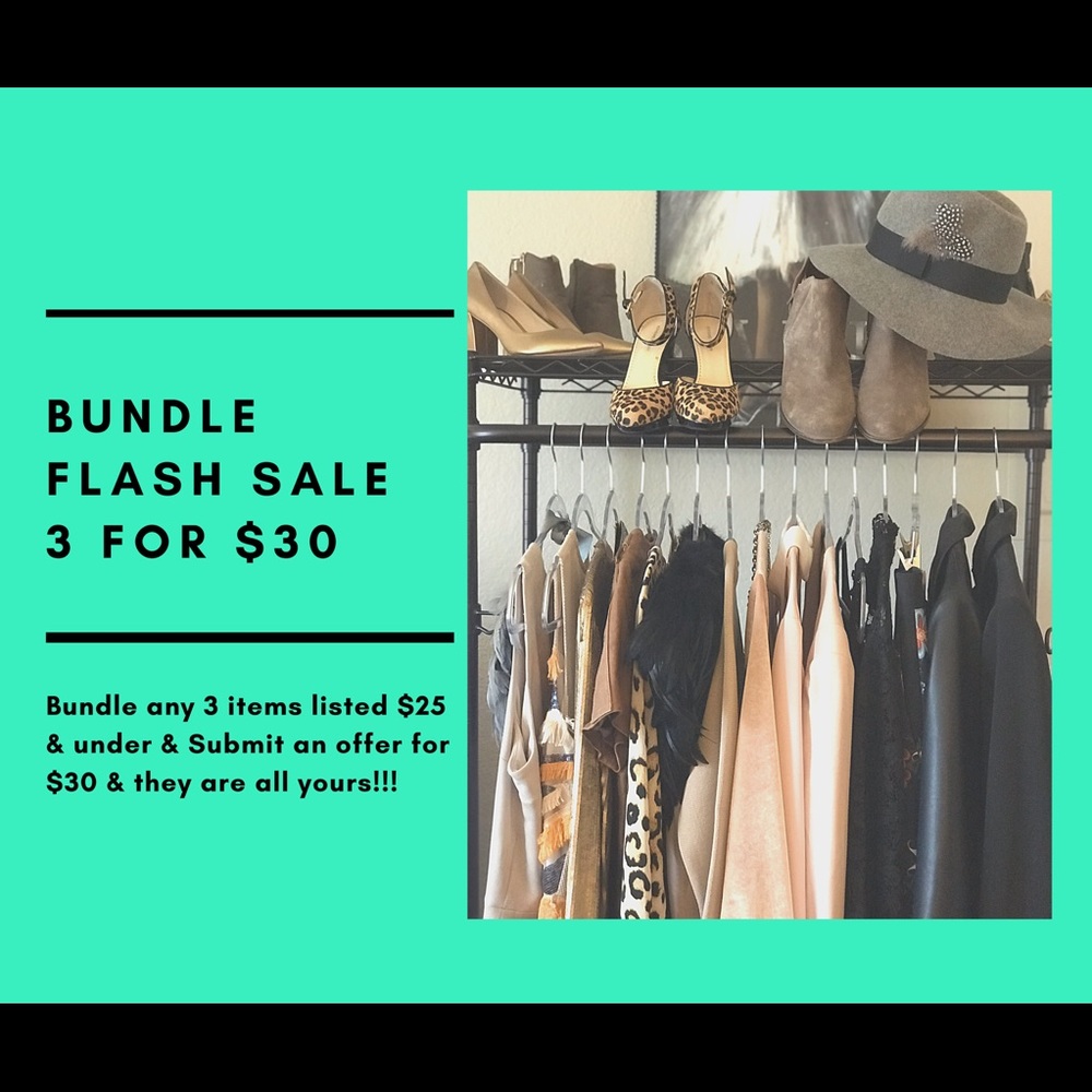 Bundle Flash Sale-3 for $30